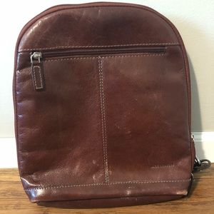 Jack Georges Small Leather Backpack - image 1